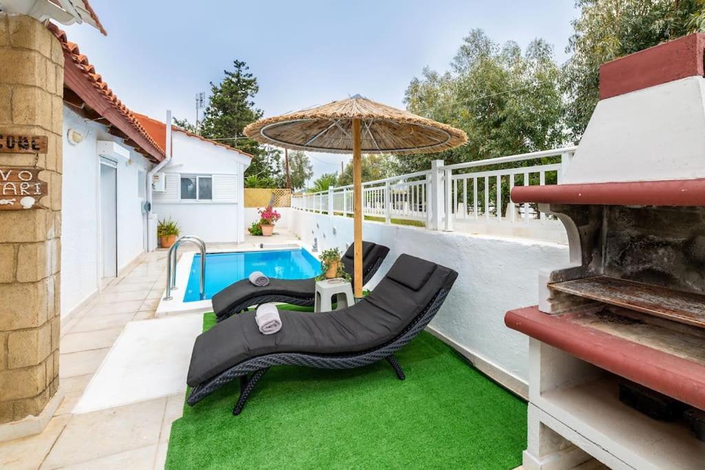 Beach House Cavo Kiotari Gennadi Luaran gambar