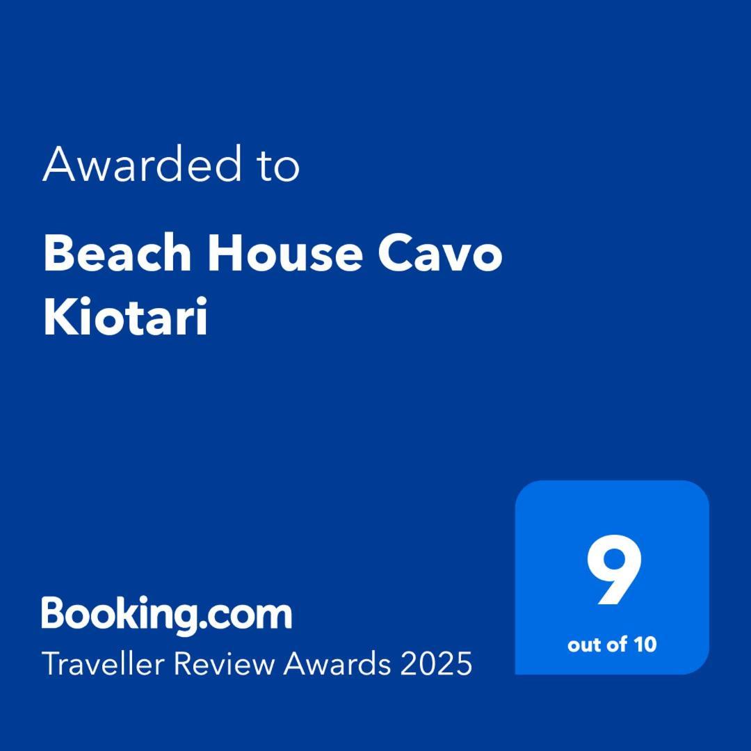 Beach House Cavo Kiotari Gennadi Luaran gambar
